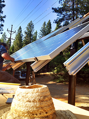 homestead solar install